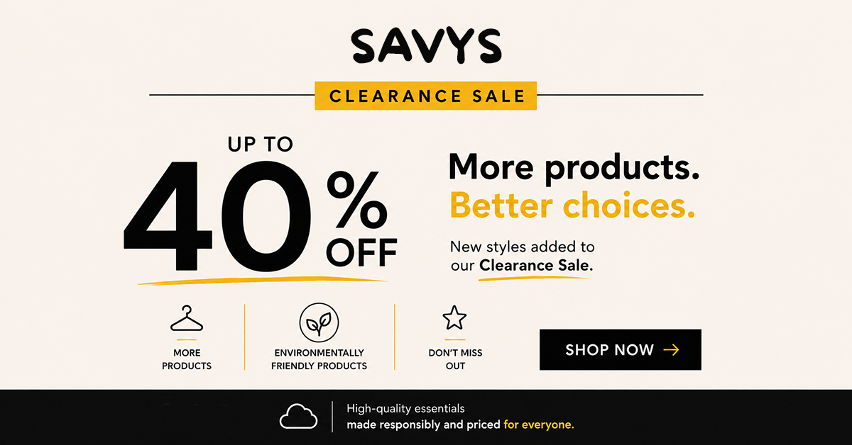 Savys Facebook ad