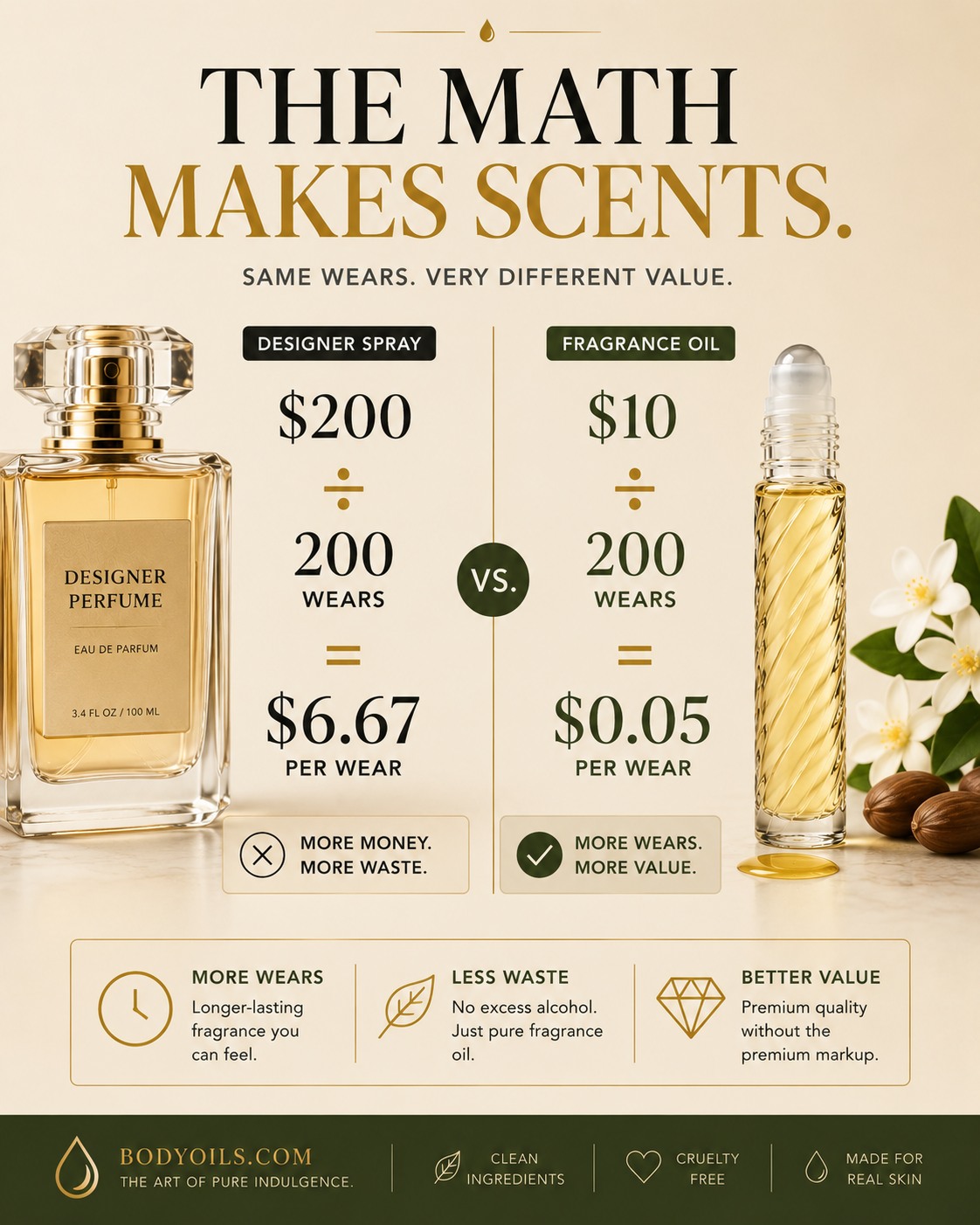 Body Oils Facebook ad: Wholesale Body Oils | Fragrance Oils | Perfume Oils