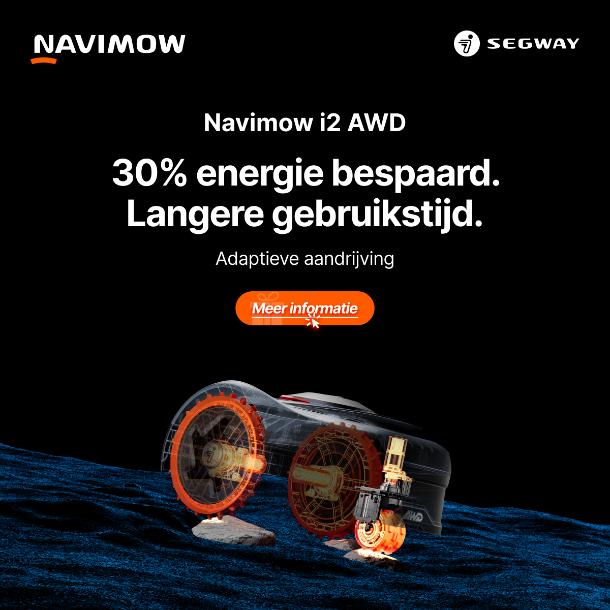 Segway Navimow Facebook ad: Navimow i2 AWD Robotmaaier
