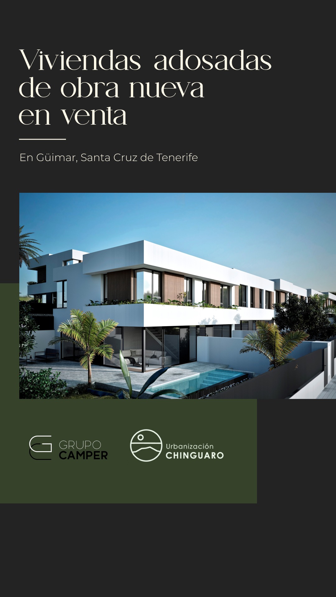 Urbanización Chinguaro Facebook ad: Venta de viviendas de obra nueva