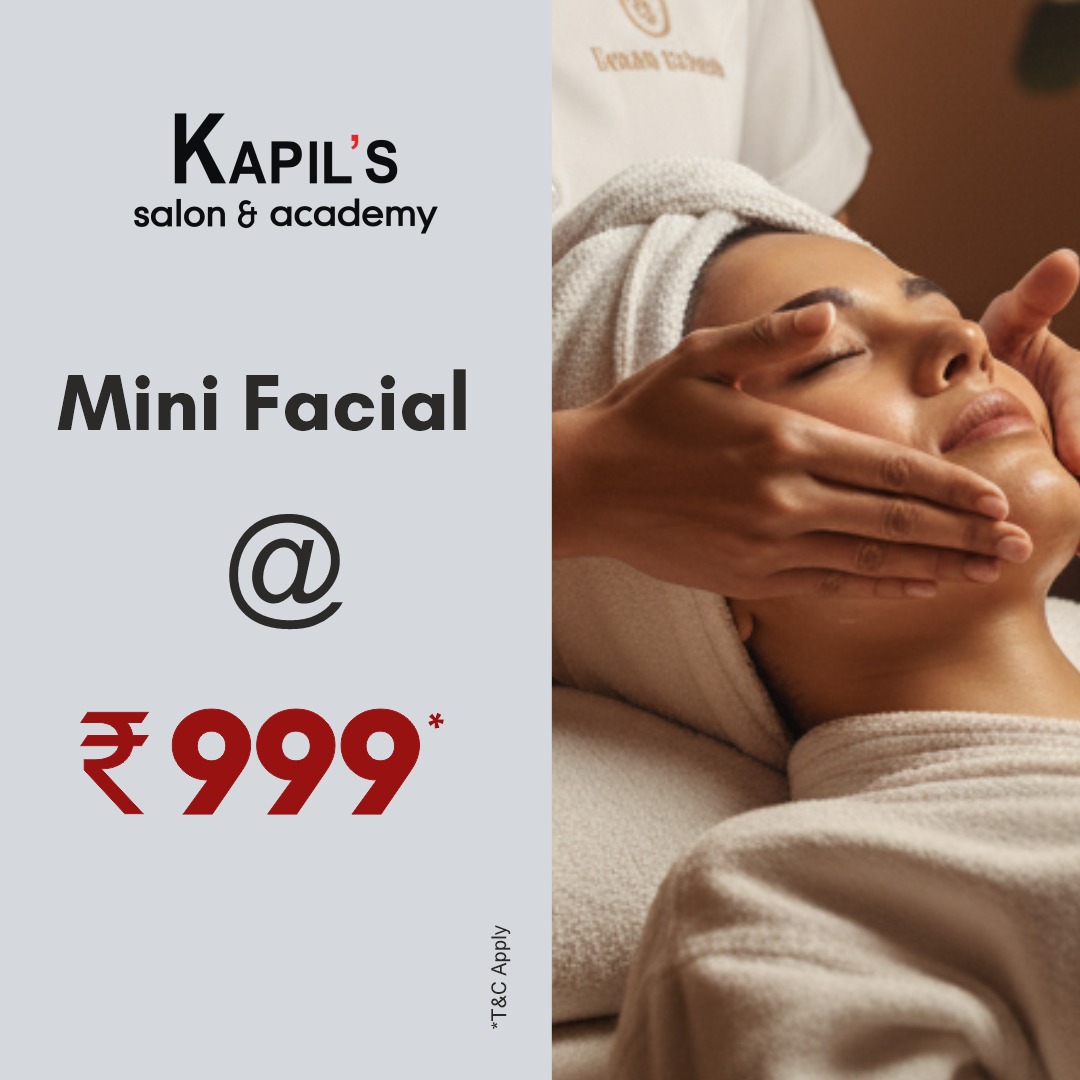 Kapils Salon & Academy Facebook ad