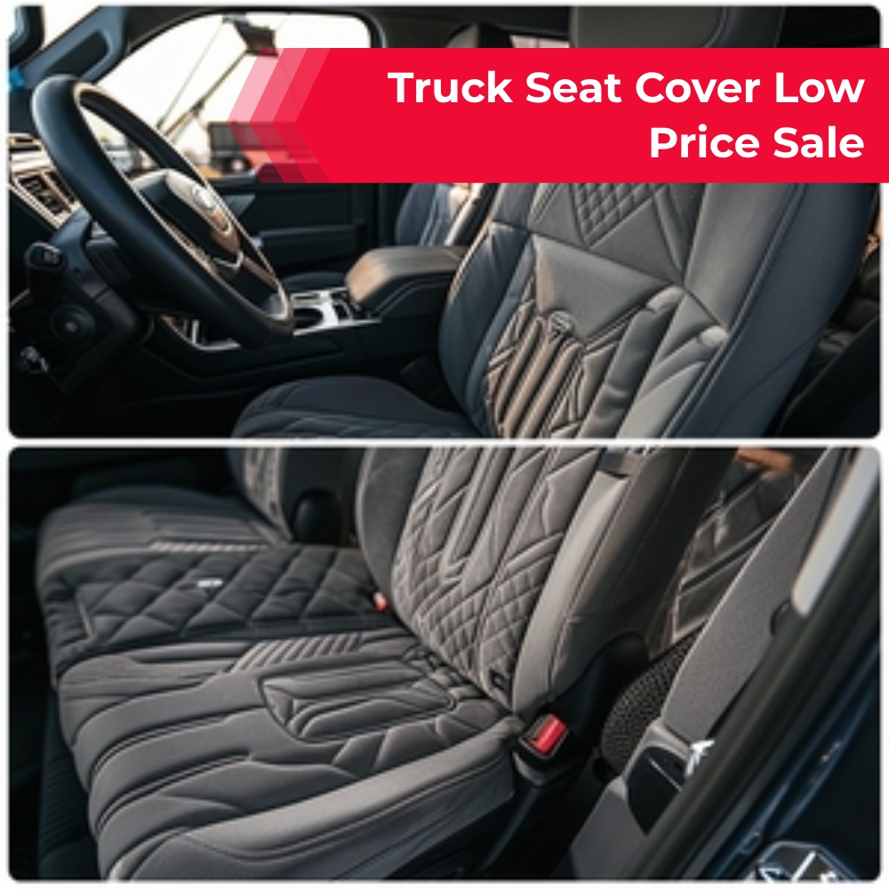 TrendingResults Sparktrail Facebook ad: Truck Seat Cover Low Price Sale!