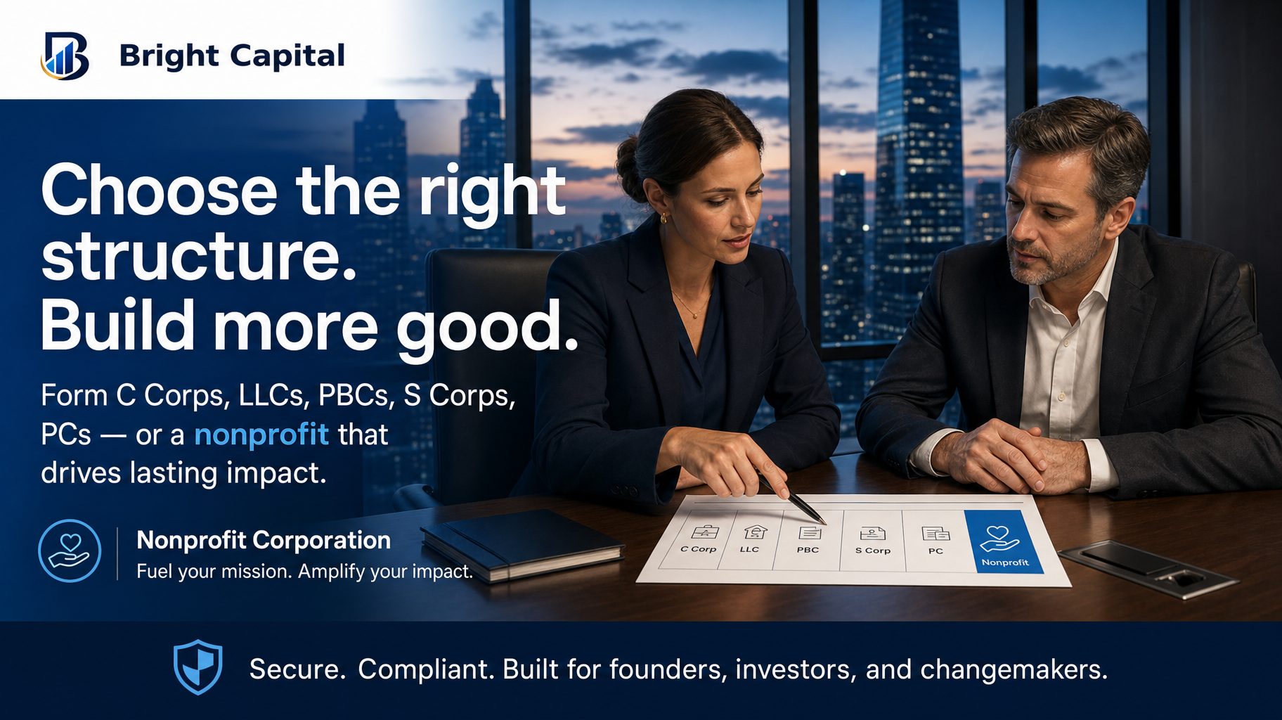 Bright Capital US Facebook ad: Streamline Investor Matching