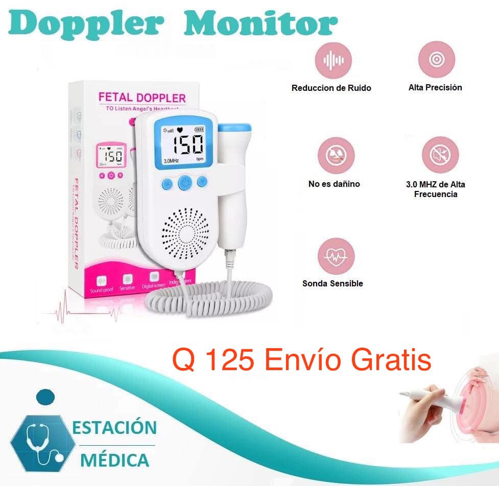 Estación Médica gt Facebook ad: Doppler Monitor Q125 Envío Gratis