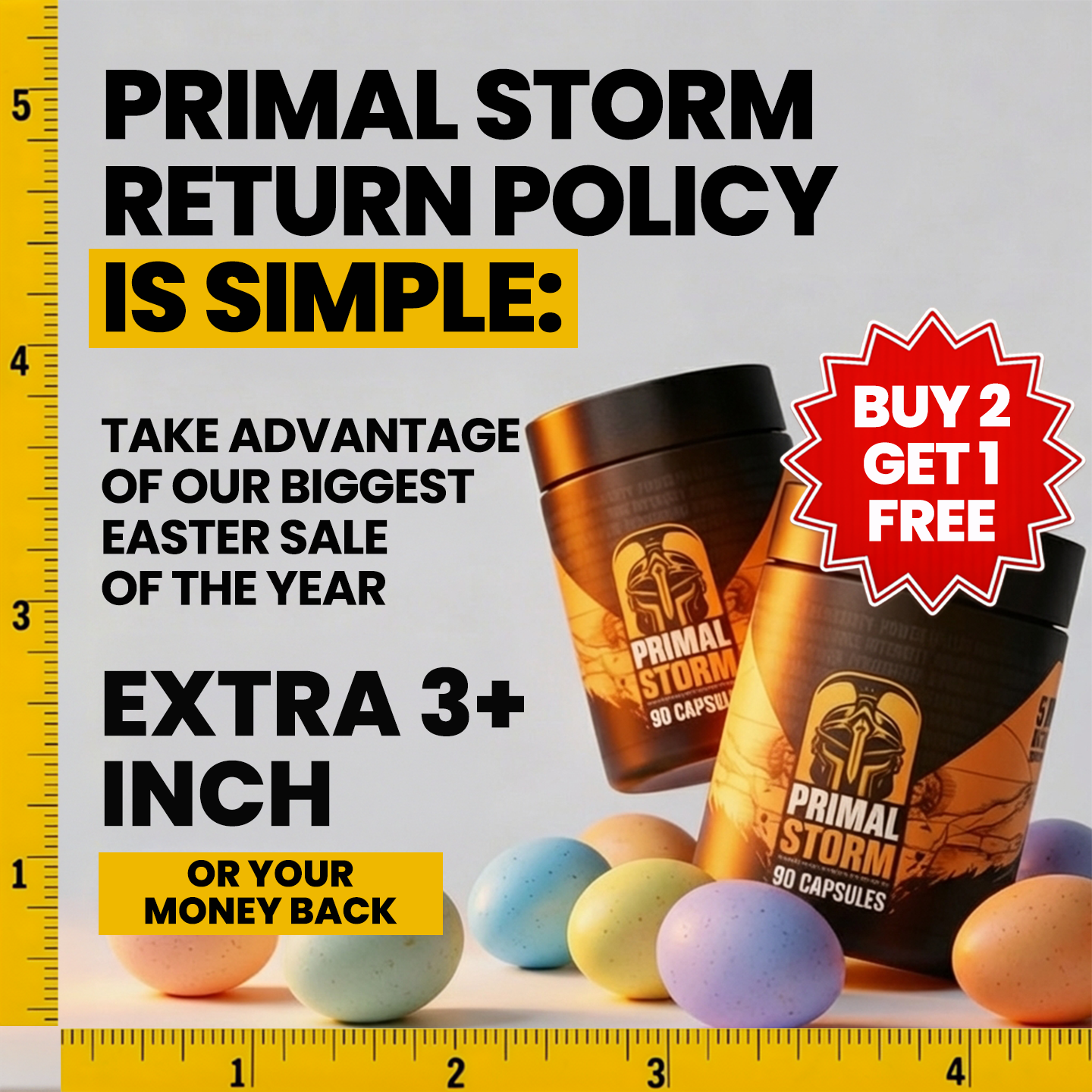 Primal Storm Supplements Facebook ad