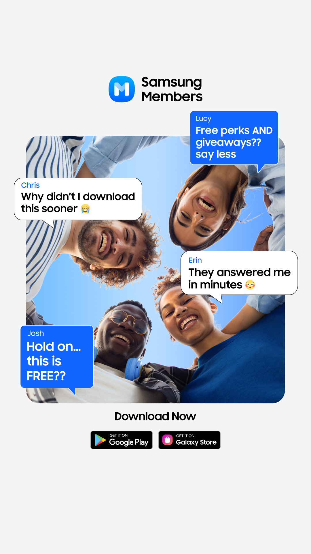Samsung Facebook ad