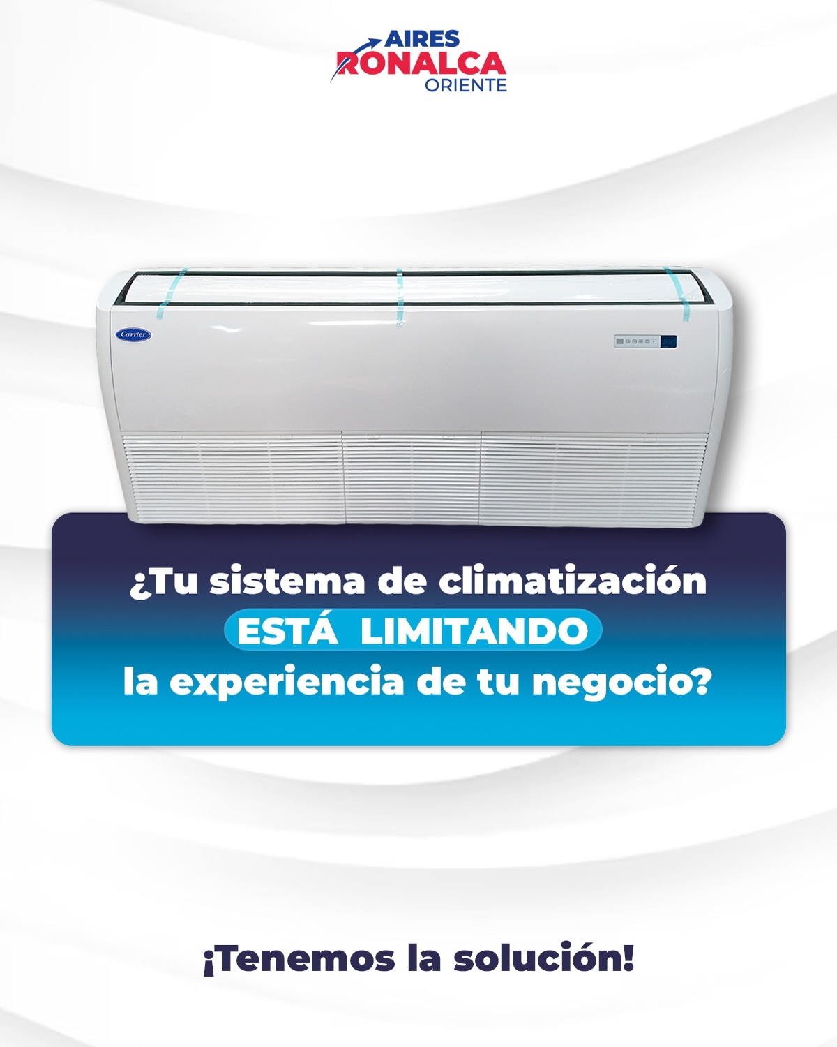 Ronalca PLC Facebook ad: No permitas que el calor limite el potencial…