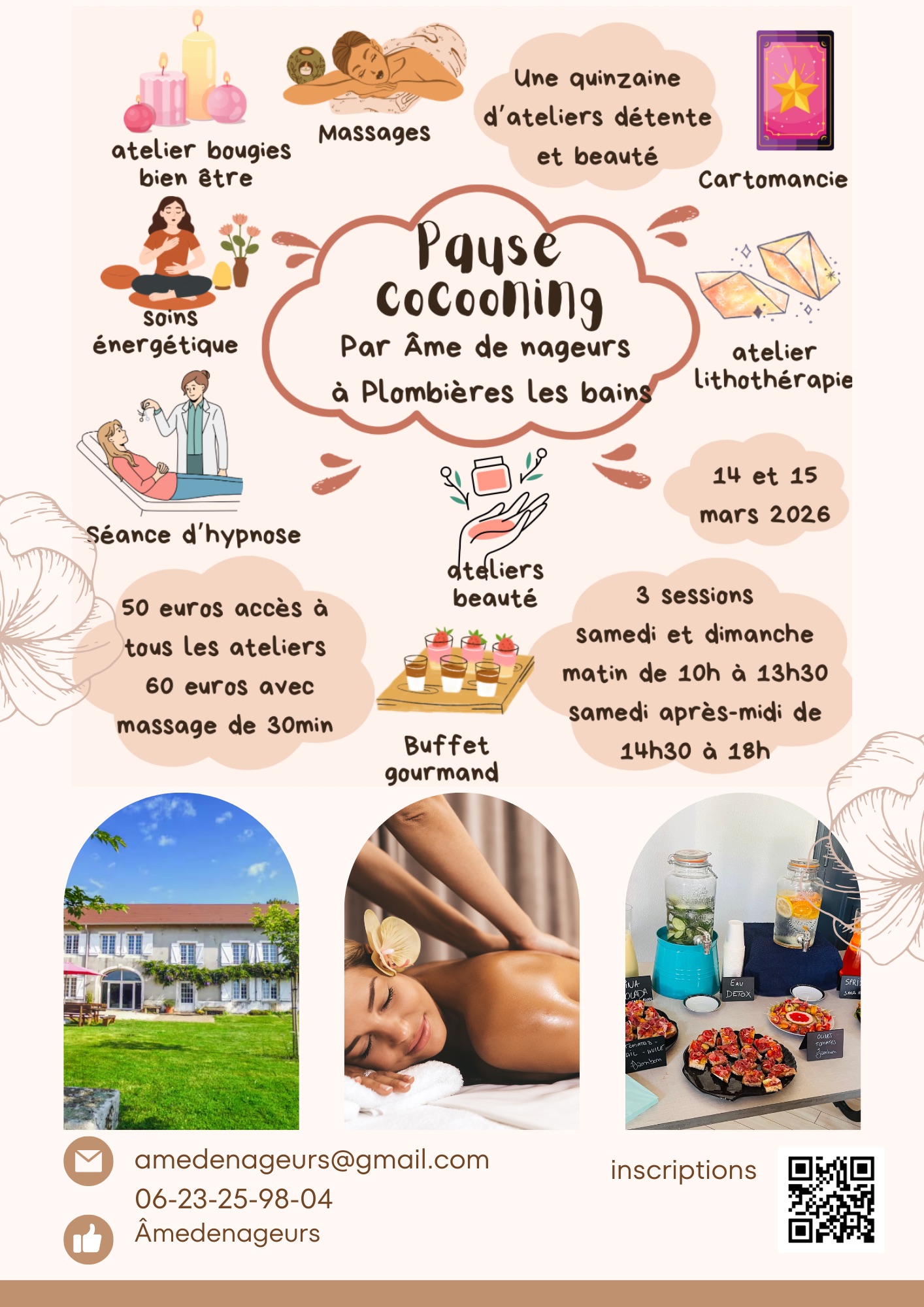Âme de nageurs Facebook ad: Pause cocooning