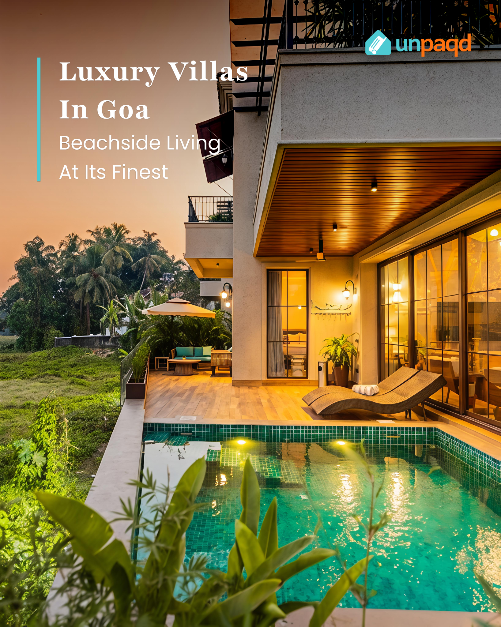 Unpaqd Facebook ad: 100% Verified properties and unforgettable experiences…