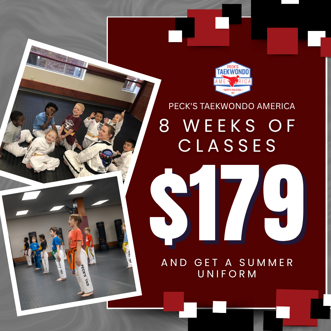 Peck's TaeKwonDo America Facebook ad