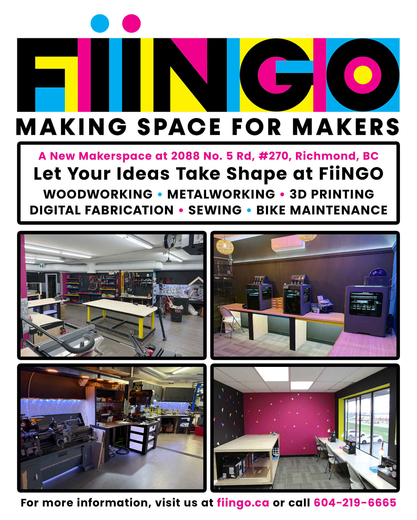 Fiingo Makerspace Facebook ad