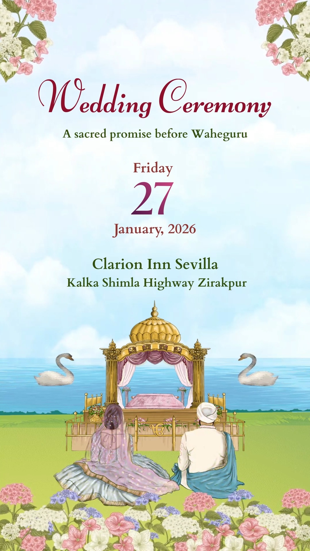 Shayari place Facebook ad: Crafting unforgettable digital wedding invitations for…