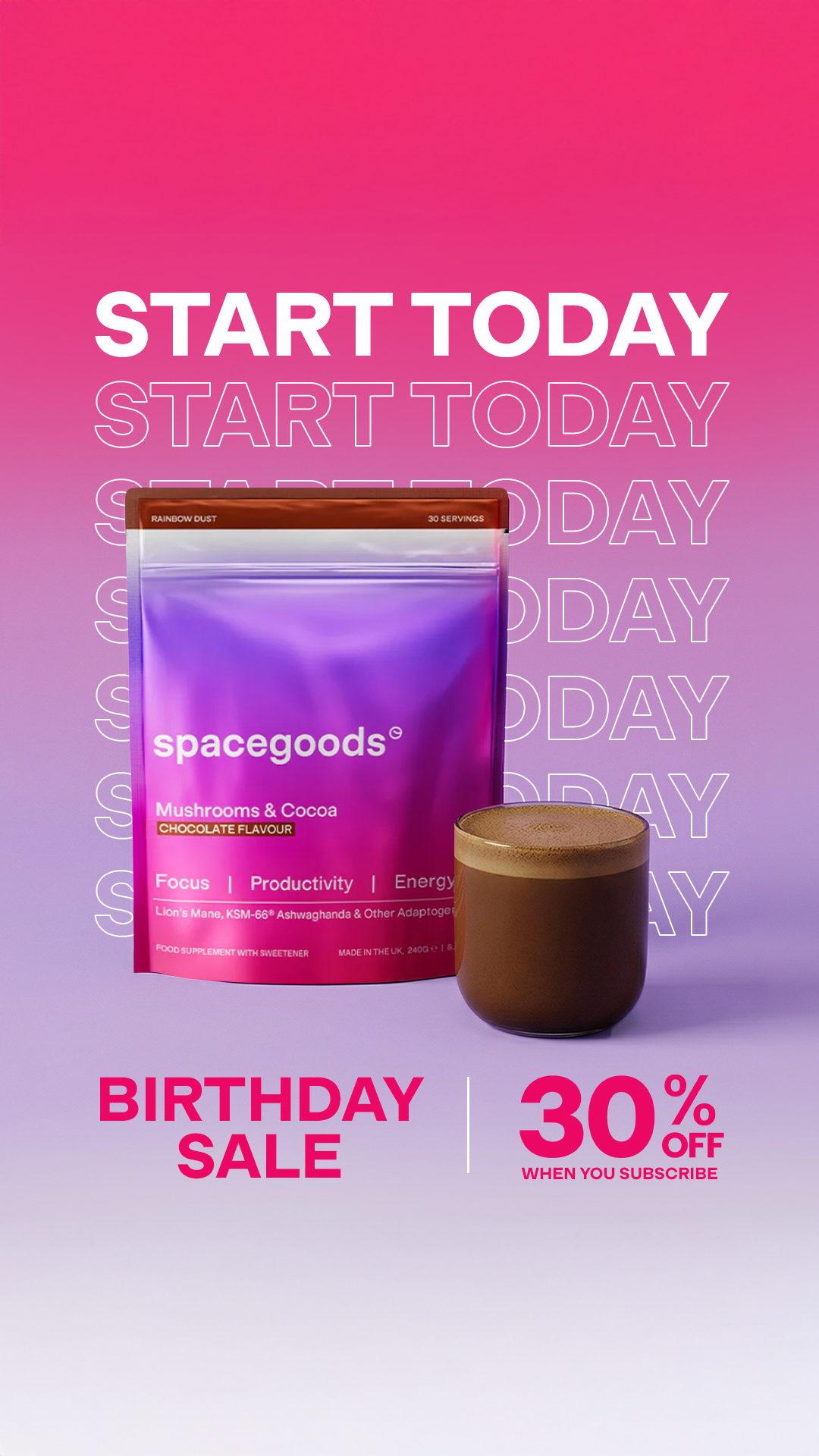 Spacegoods Facebook ad