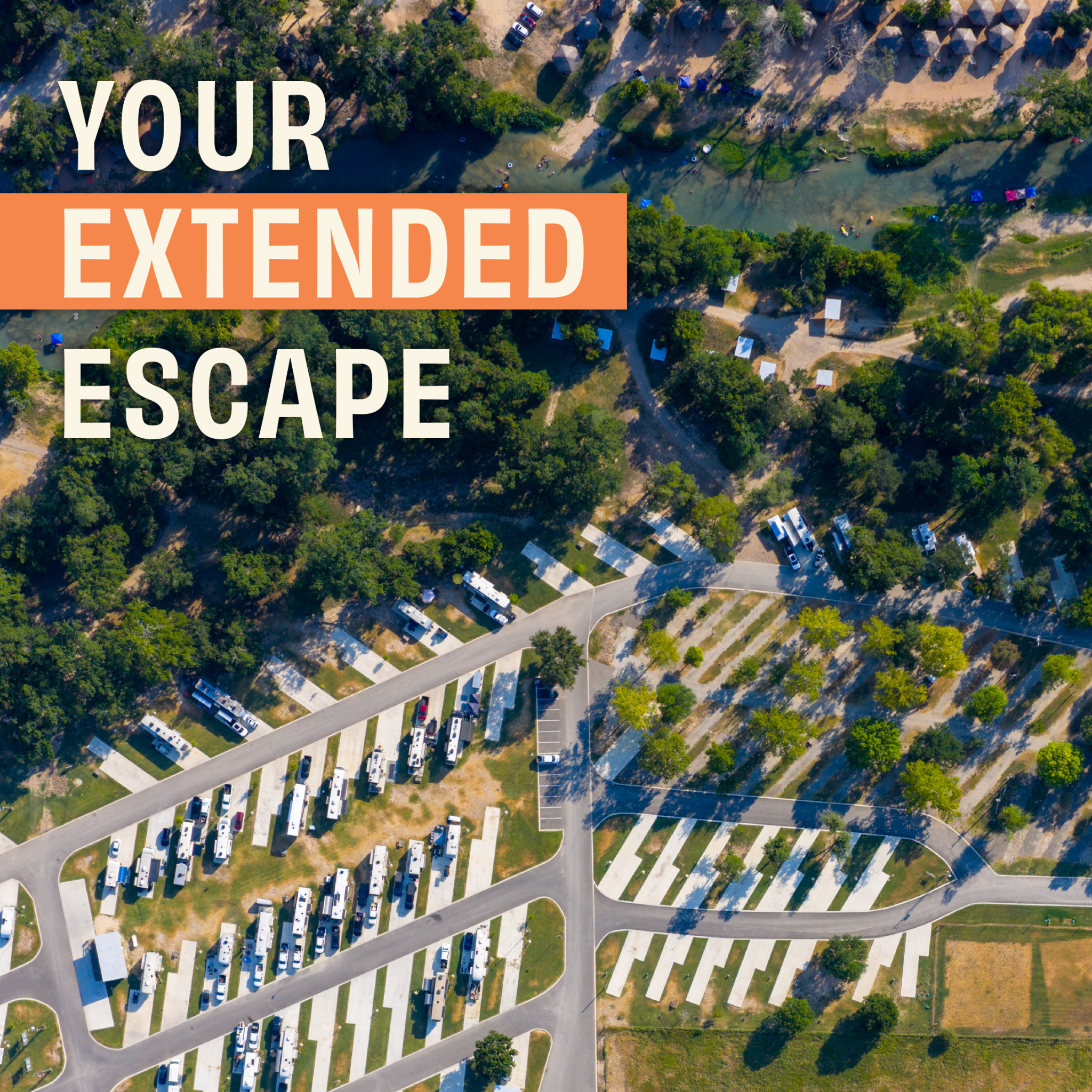 San Marcos River Resort Facebook ad: Reserve Your Spot Today