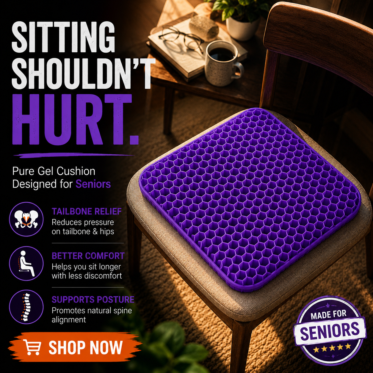 Pure Gel Cushion Facebook ad