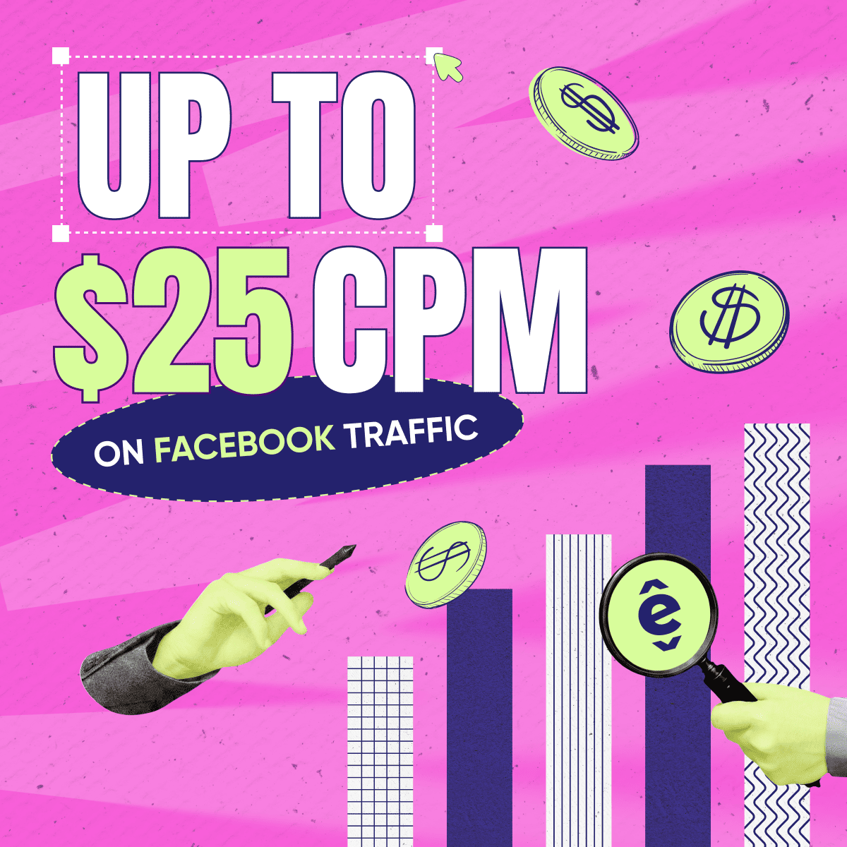 Monetag Facebook ad