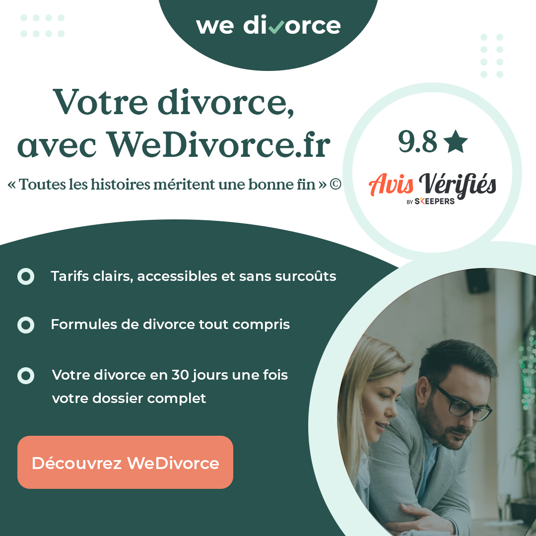 Wedivorce Facebook ad from Sep 17, 2024