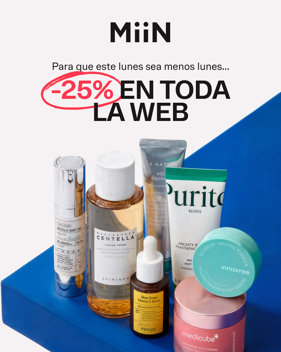 MiiN Korean Cosmetics Facebook ad