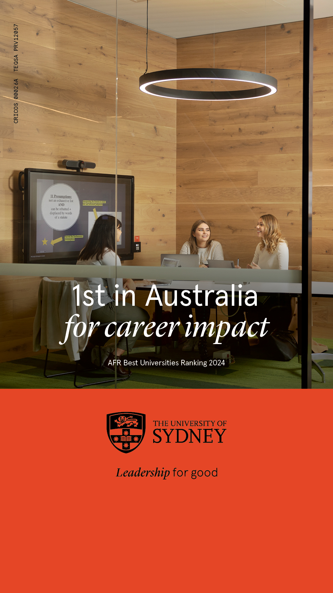 University of Sydney Facebook ad
