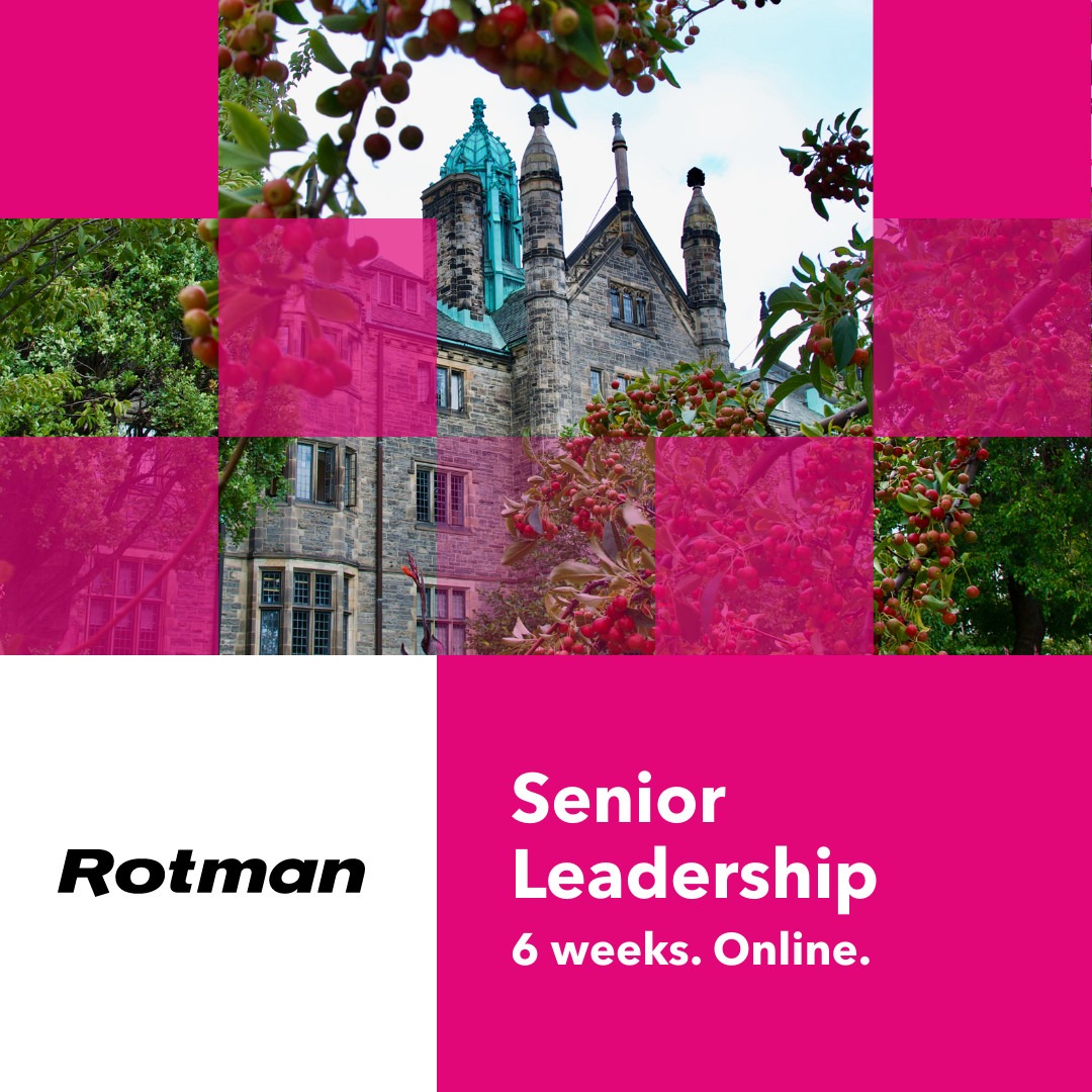 Rotman School of Management, University of Toronto Facebook ad