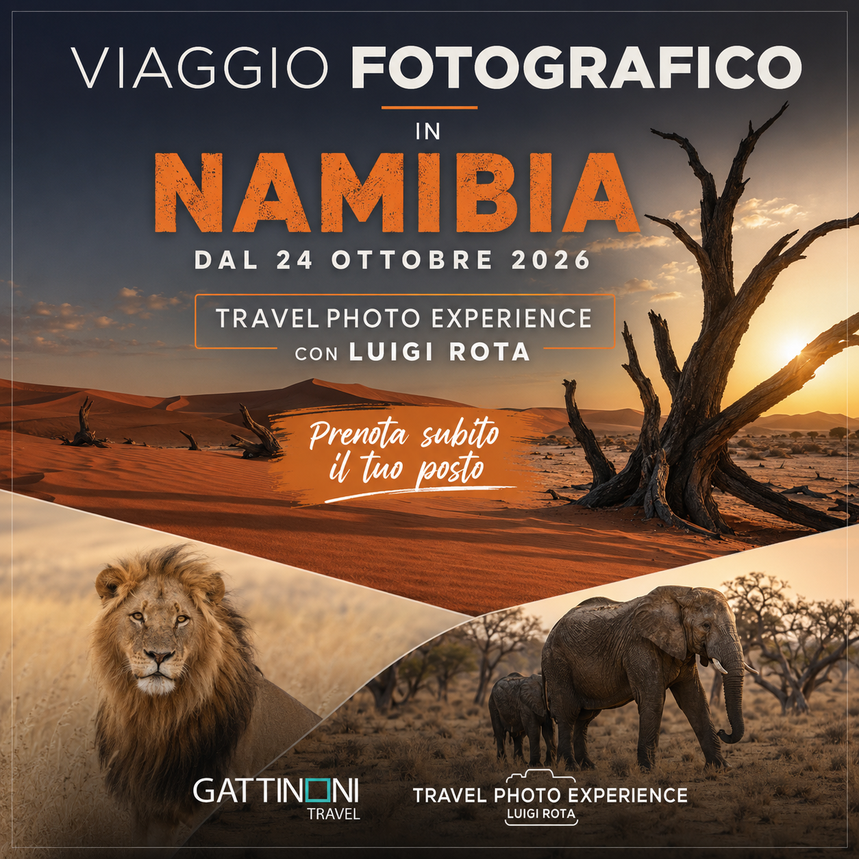 Luigi Rota Facebook ad: Viaggio Nambia