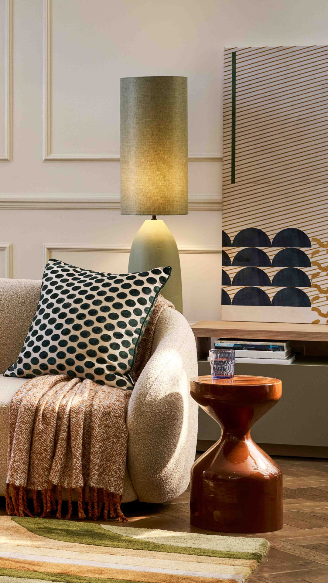 Wayfair Facebook ad: Ease Into Autumn