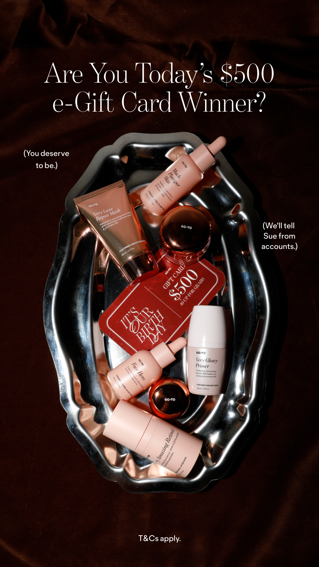 Go-To Skin Care Facebook ad