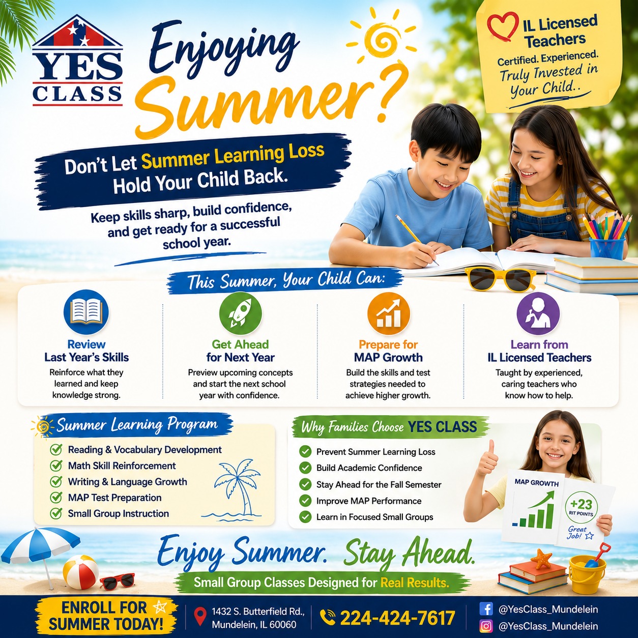YesClass_Mundelein Facebook ad: YES CLASS | Mundelein