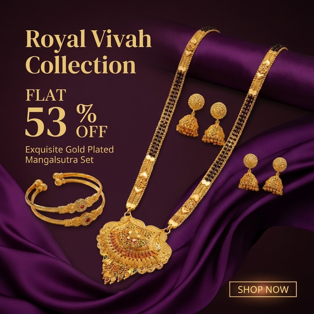 Aameesujewels Facebook ad: The Royal Vivah Heritage Set Gold Plated Bridal…