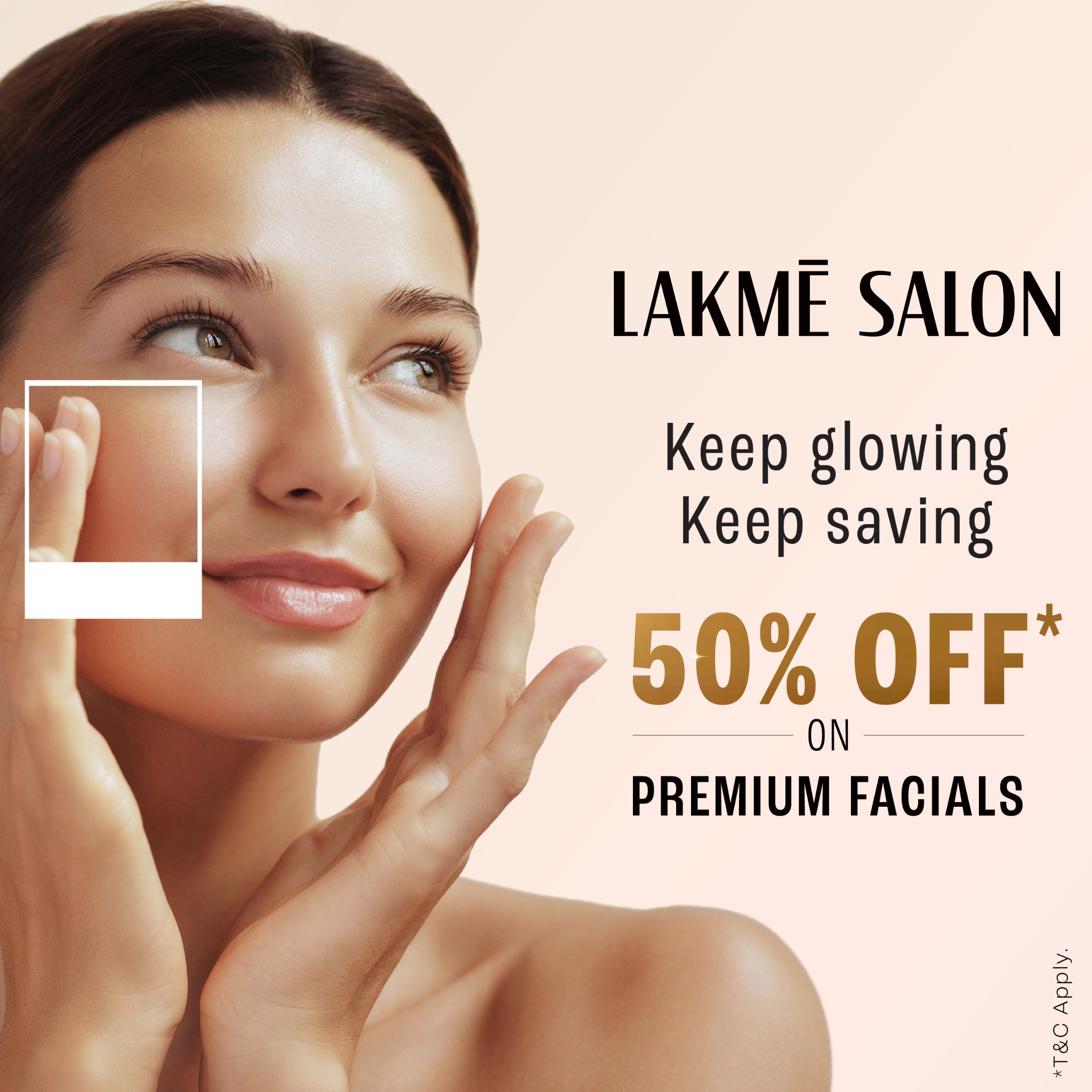 Lakme Salon Facebook ad