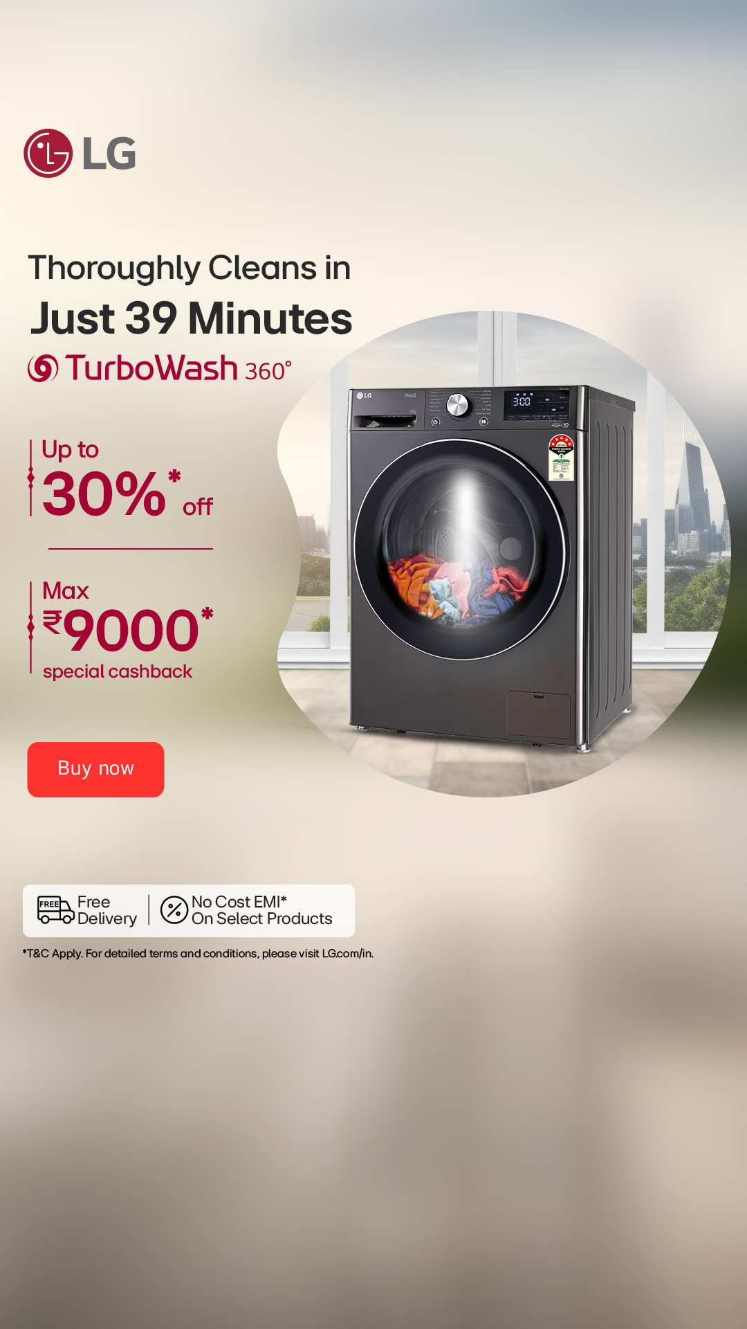 LG Global Facebook ad