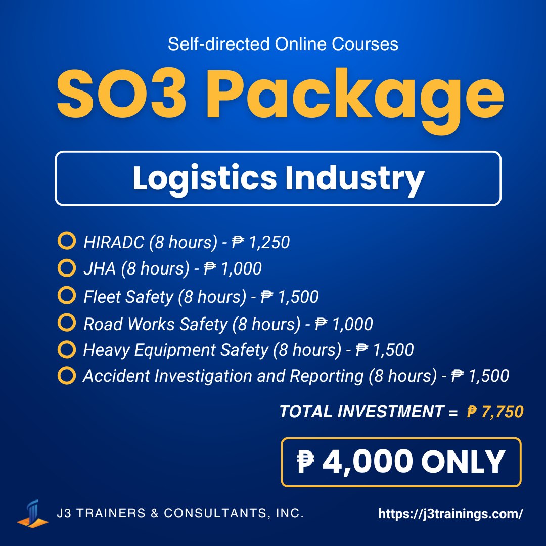 J3 Trainers and Consultants, Inc. Facebook ad