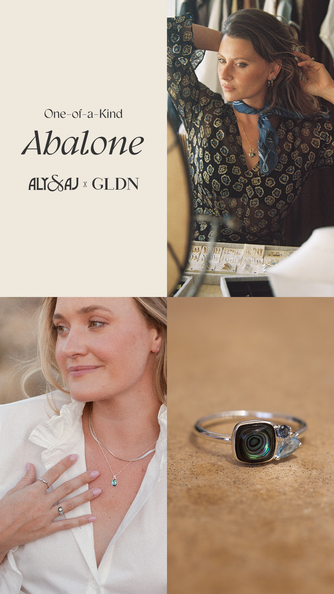 GLDN - Personal, Handmade Jewelry Facebook ad