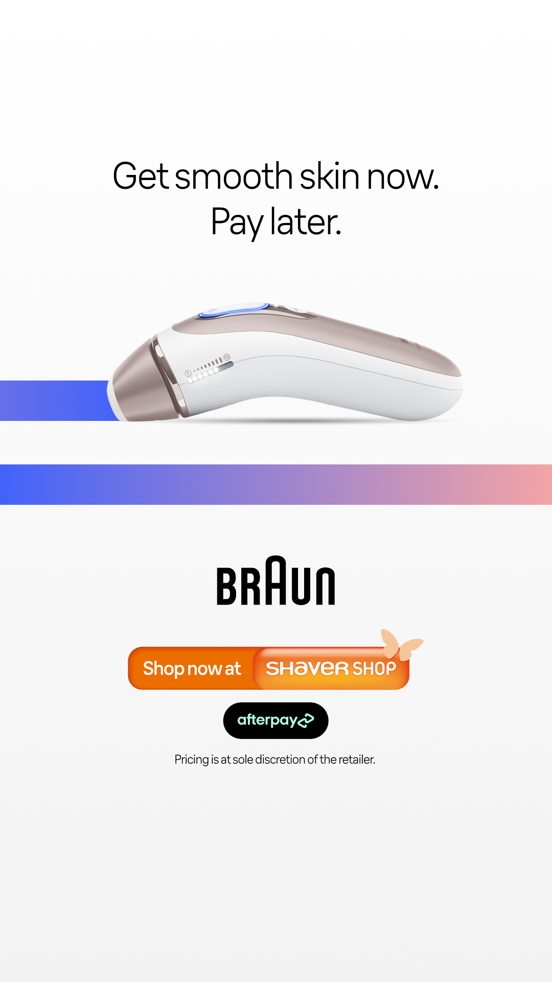 Braun Australia Facebook ad