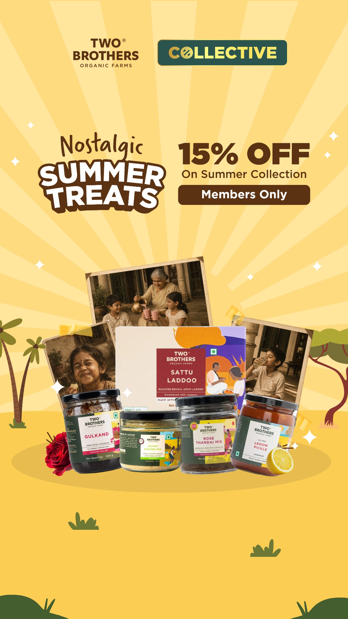 Two Brothers Organic Farms Facebook ad