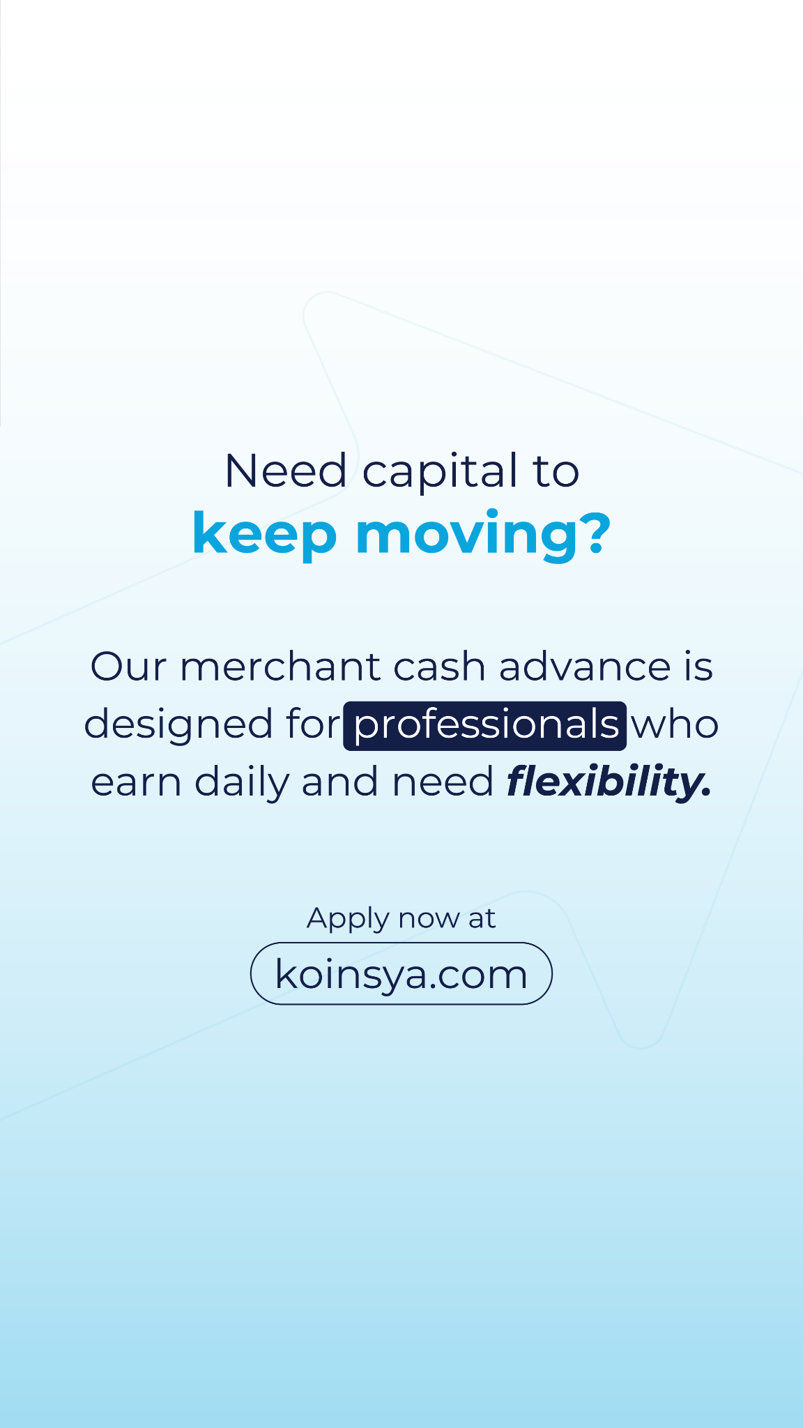 Koinsya Facebook ad