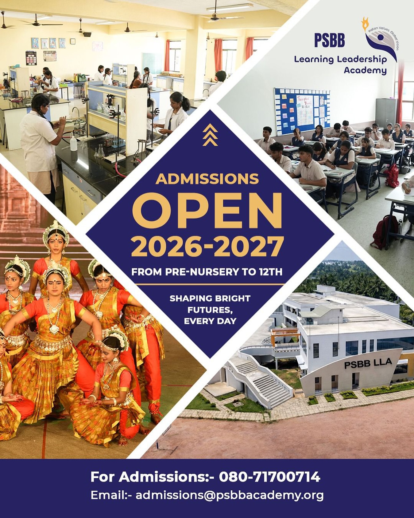 PSBB LLA, Bengaluru Facebook ad