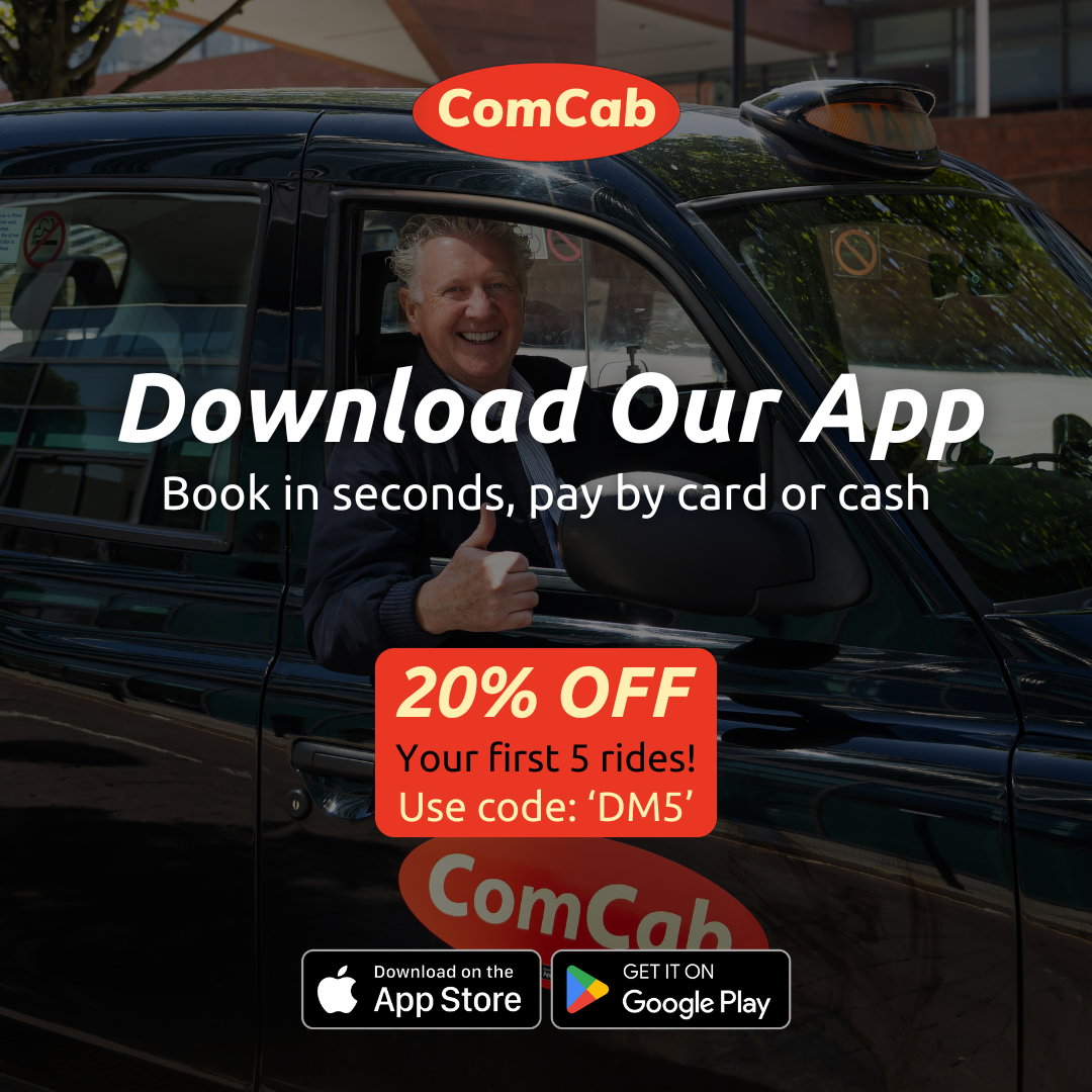 ComCab Manchester Facebook ad