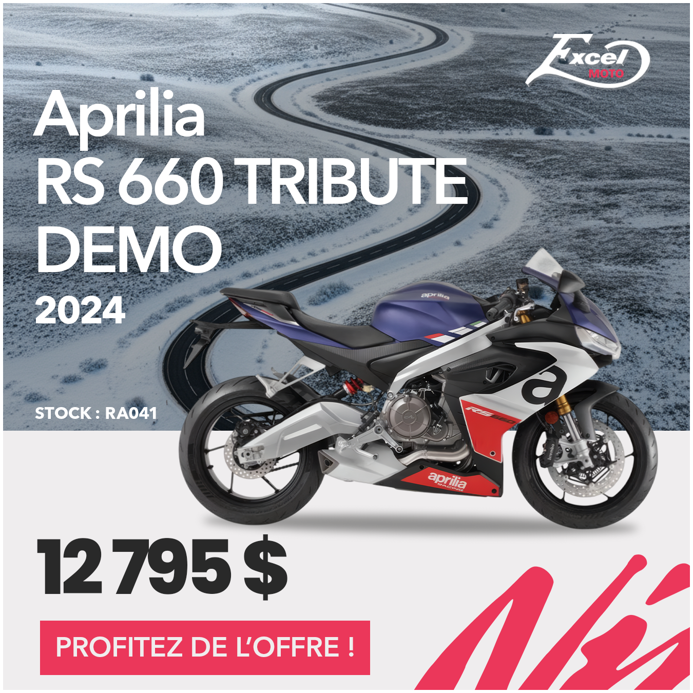 Excel Moto Facebook ad