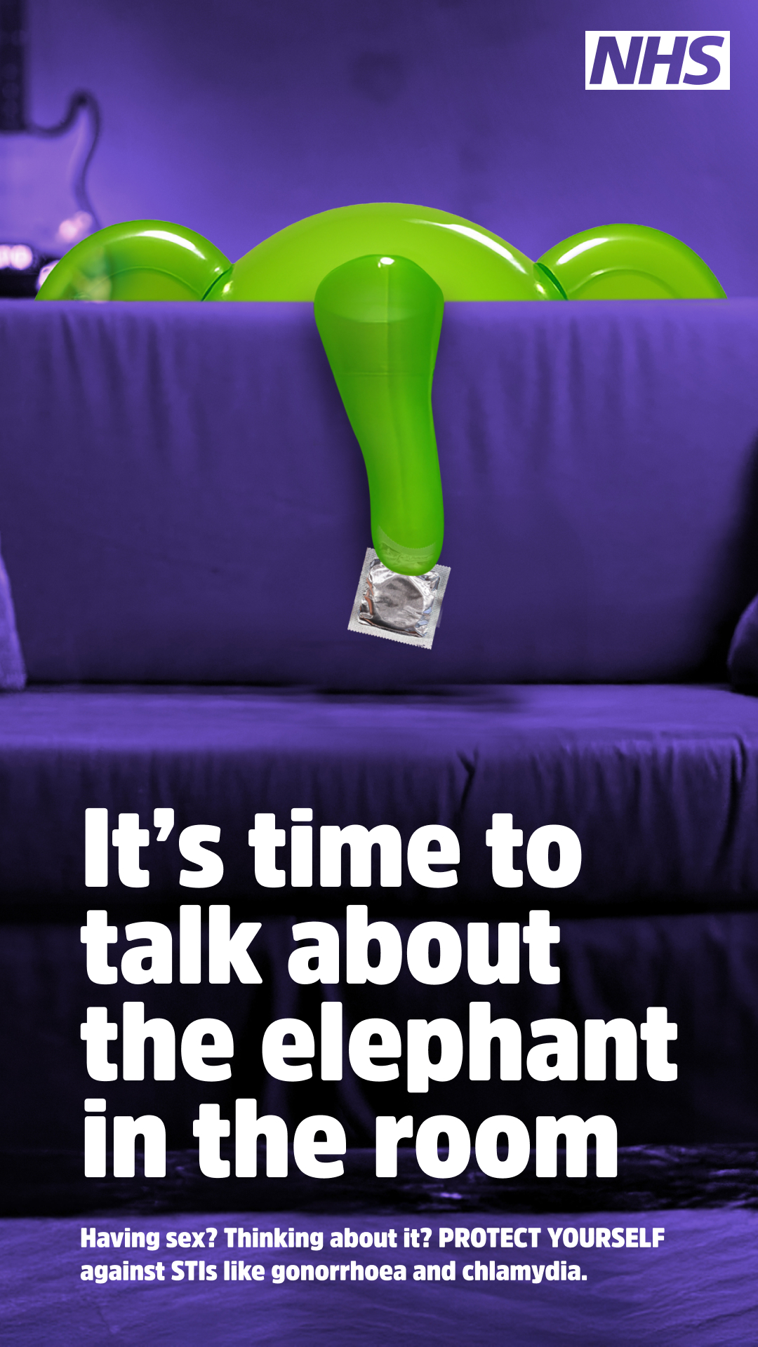 North East and North Cumbria NHS Facebook ad: If you’re sexually active, use condoms and get…