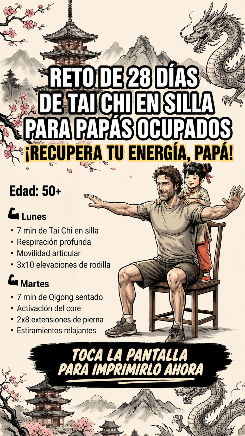 Mike's Strength Challenge Facebook ad