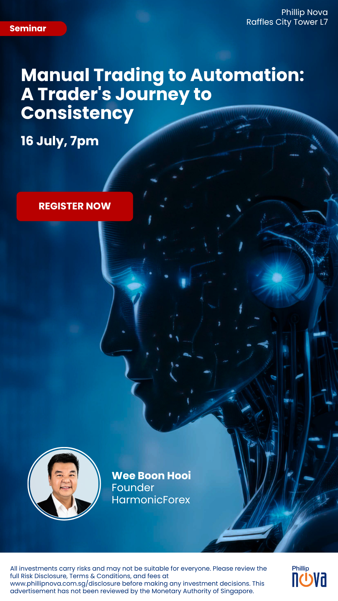 Phillip Nova Facebook ad