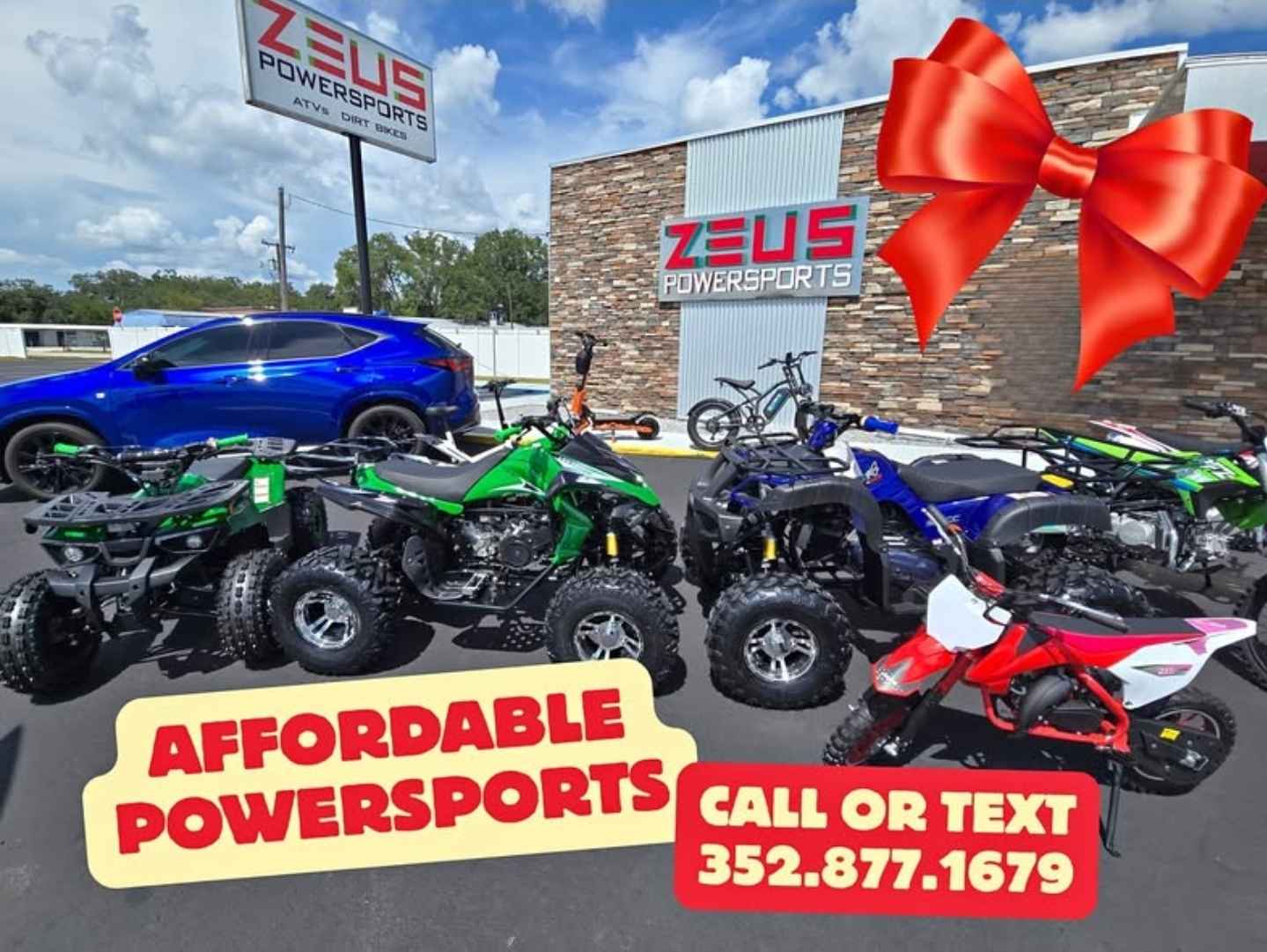 Johnny Branco Facebook ad: 2026 DIRT BIKES ATV