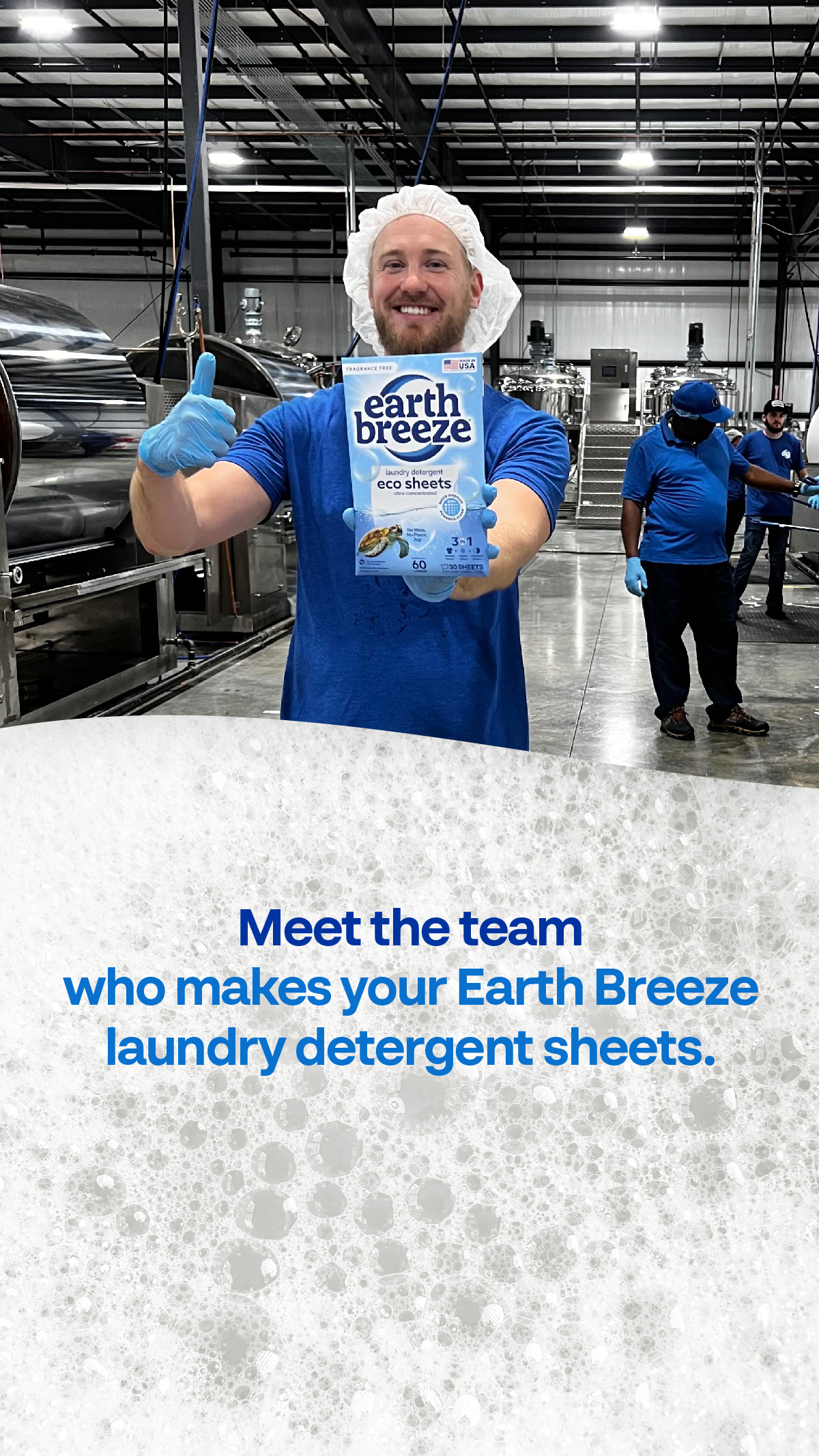 Earth Breeze Facebook ad