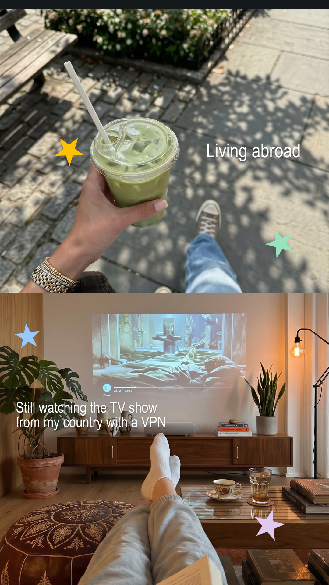 Surfshark Facebook ad