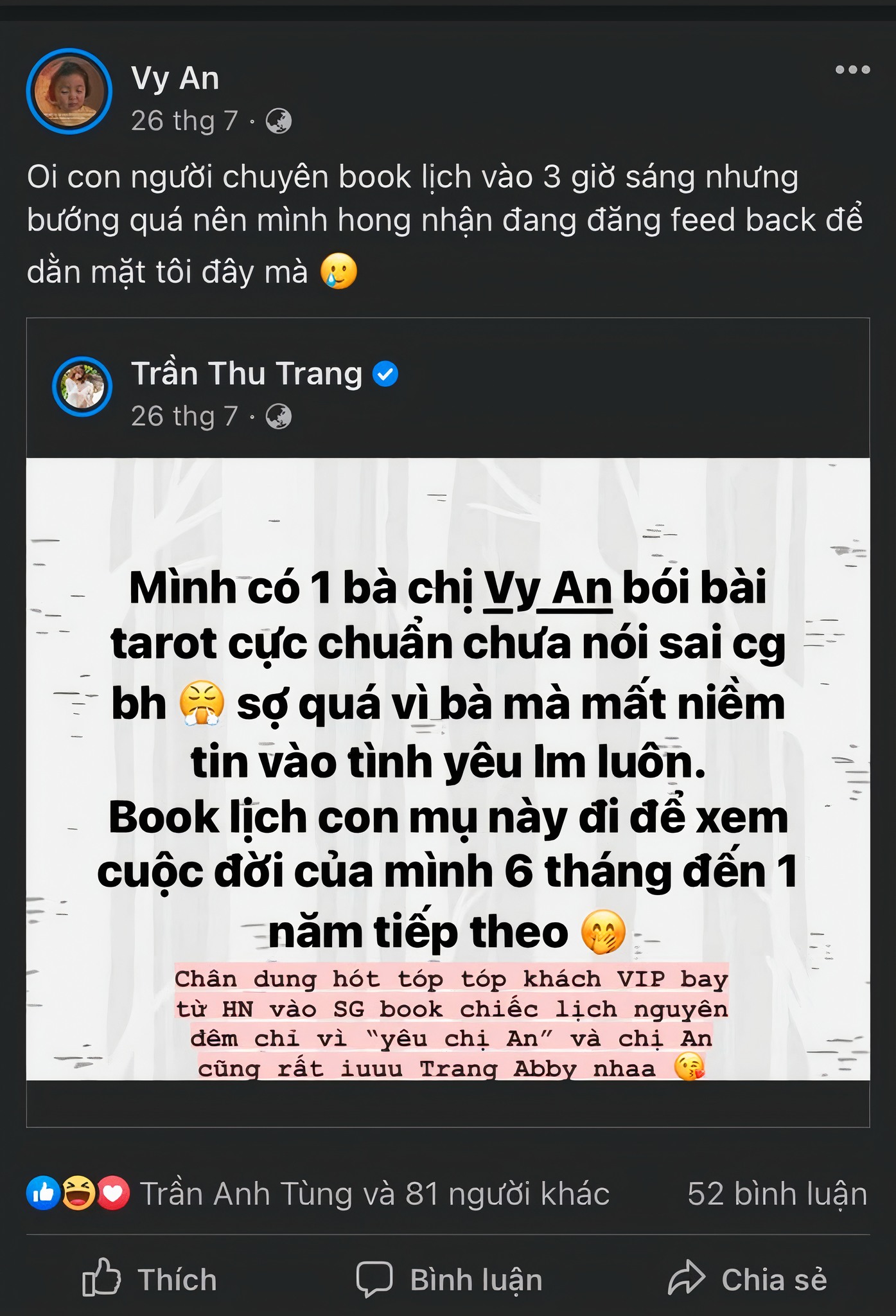 Libra Tarot Spell Facebook ad: Chuyện thường ngày ở Libra Tarot Spell