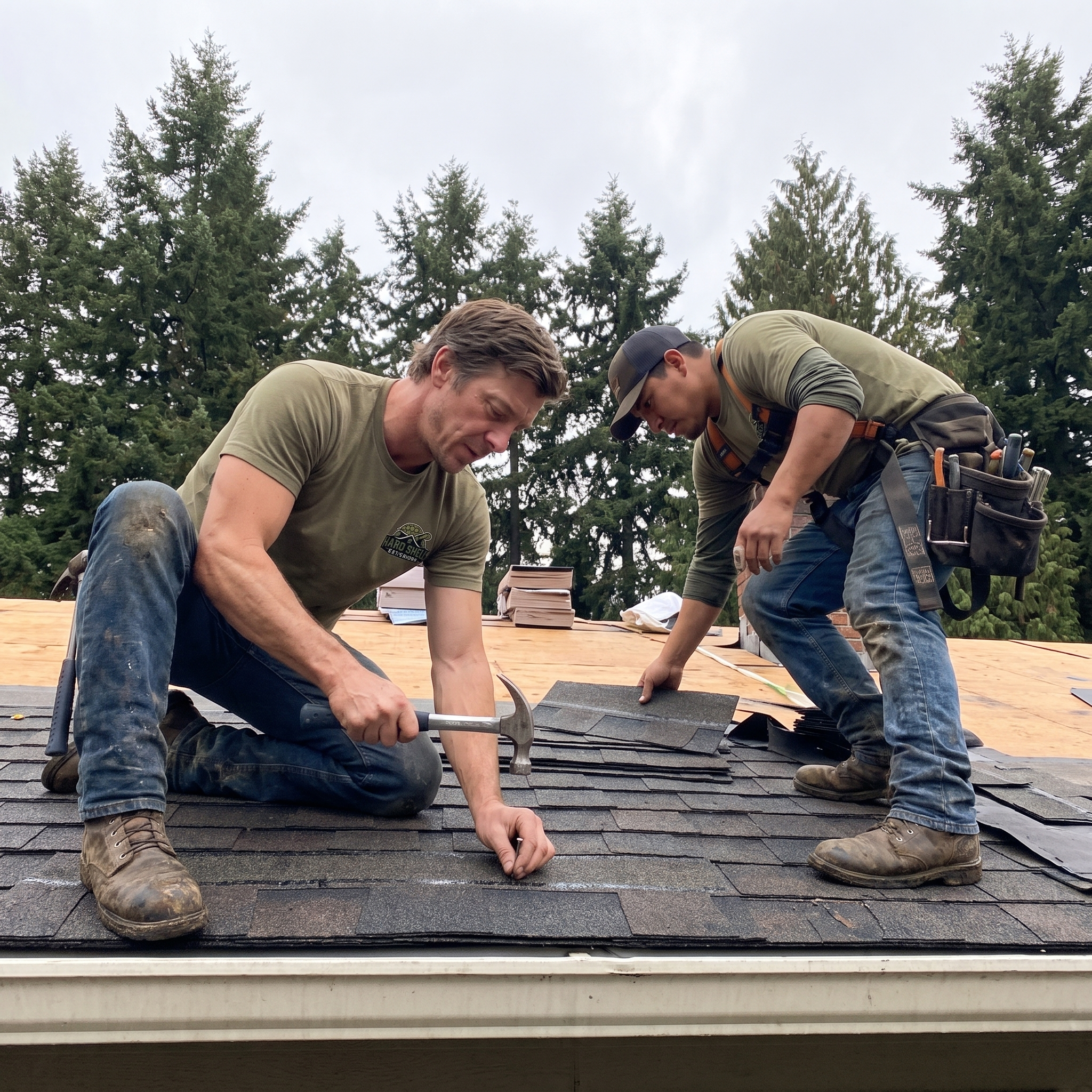Hard Shell Exteriors Facebook ad: New Roof, Done Right