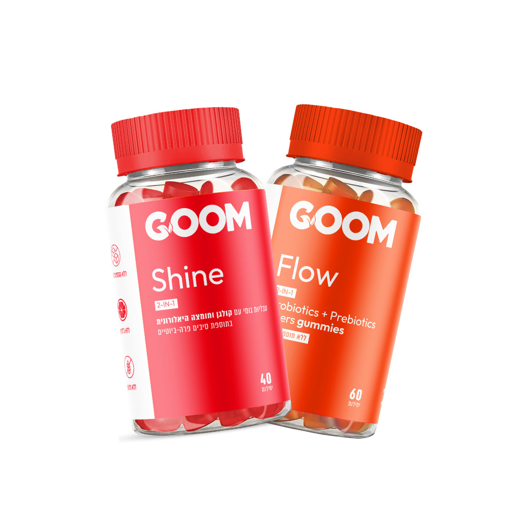 GOOM Facebook ad: ראינו שביקרת באתר ויצאת בלי לרכוש…