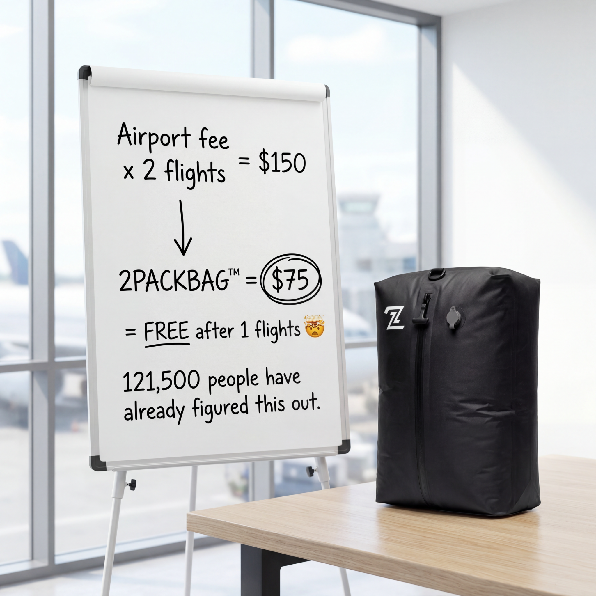 2packbag Facebook ad