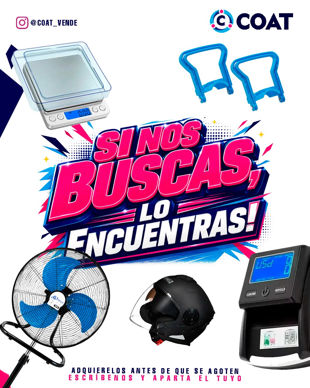 Coat Vende Facebook ad: En Coat siempre hay algo nuevo para hacerte…